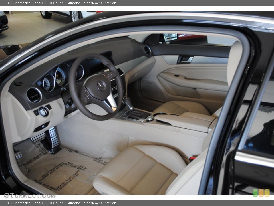 Almond Beige/Mocha Interior Photo for the 2012 Mercedes-Benz C 250 Coupe #54861091