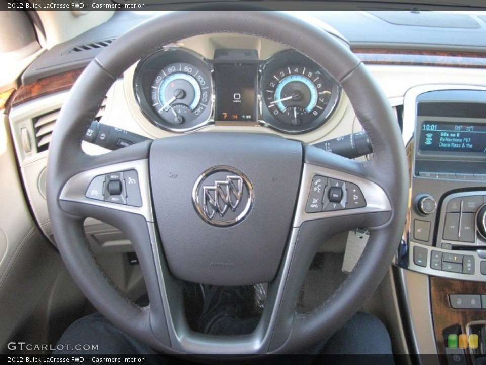 Cashmere Interior Steering Wheel for the 2012 Buick LaCrosse FWD #54861835