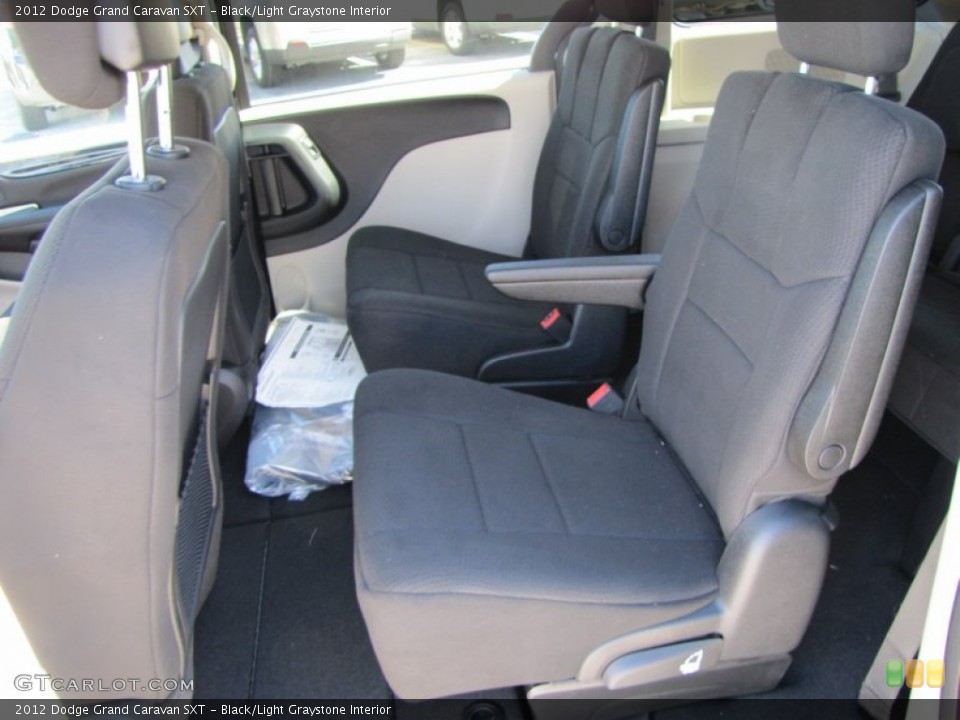 Black/Light Graystone Interior Photo for the 2012 Dodge Grand Caravan SXT #54865666