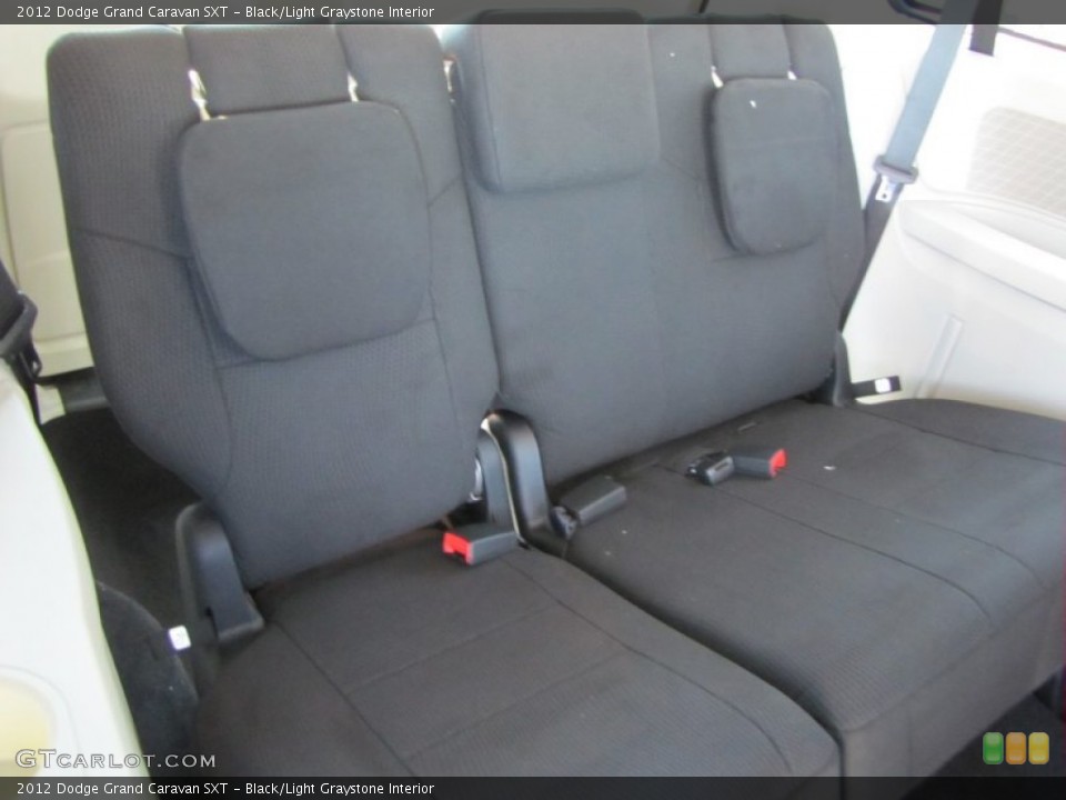 Black/Light Graystone Interior Photo for the 2012 Dodge Grand Caravan SXT #54865684