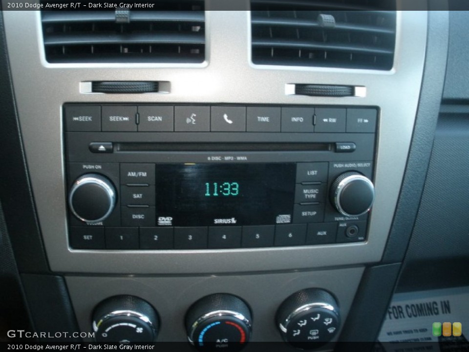 Dark Slate Gray Interior Audio System for the 2010 Dodge Avenger R/T #54866755
