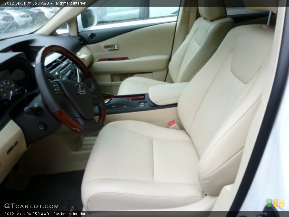 Parchment Interior Photo for the 2012 Lexus RX 350 AWD #54868168
