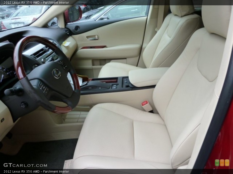Parchment Interior Photo for the 2012 Lexus RX 350 AWD #54868345