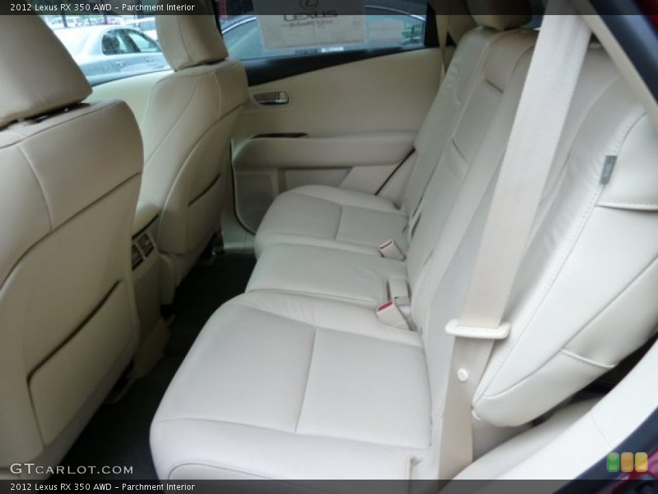 Parchment Interior Photo for the 2012 Lexus RX 350 AWD #54868354