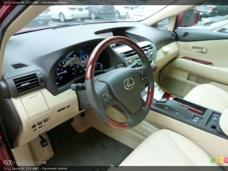 Parchment Interior Photo for the 2012 Lexus RX 350 AWD #54868567