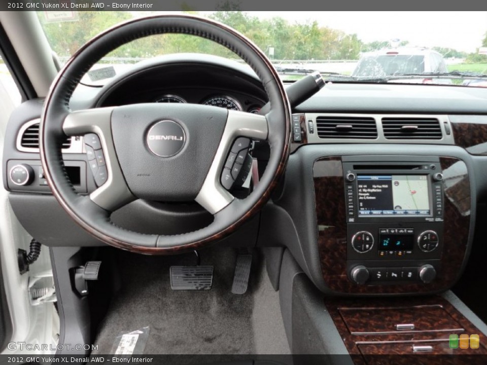 Ebony Interior Dashboard for the 2012 GMC Yukon XL Denali AWD #54869831
