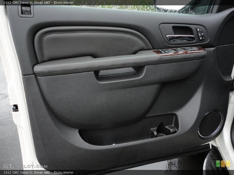 Ebony Interior Door Panel for the 2012 GMC Yukon XL Denali AWD #54869851
