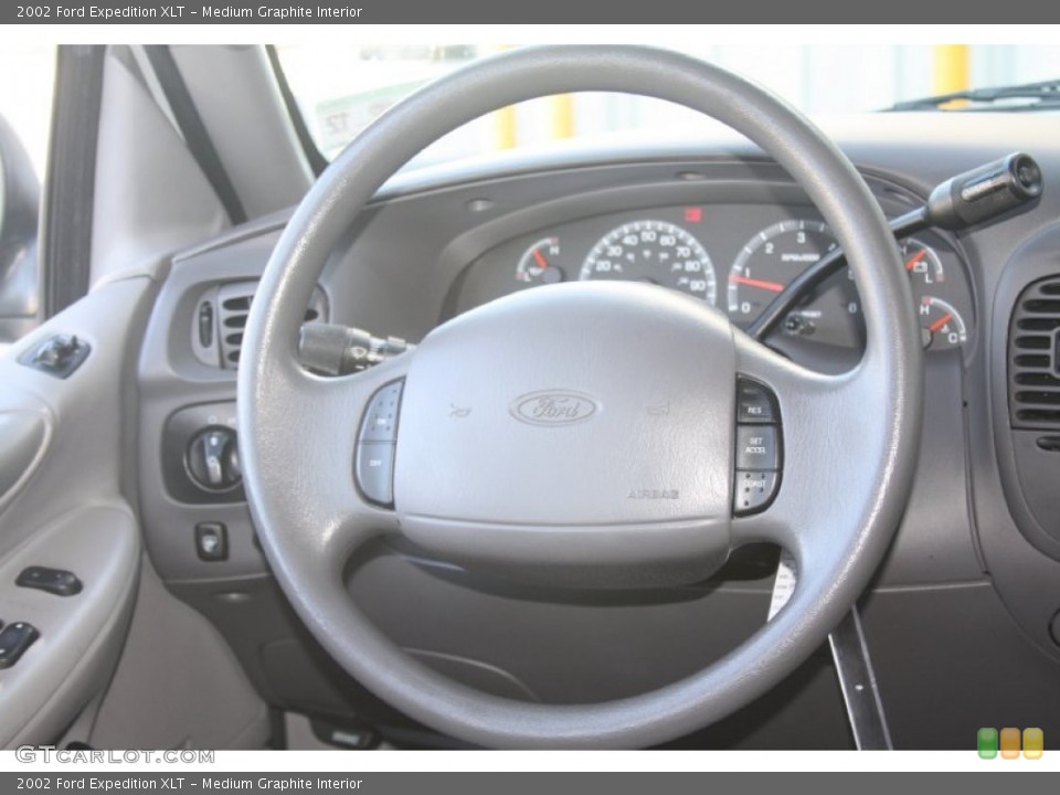 Medium Graphite Interior Steering Wheel for the 2002 Ford Expedition XLT #54869983