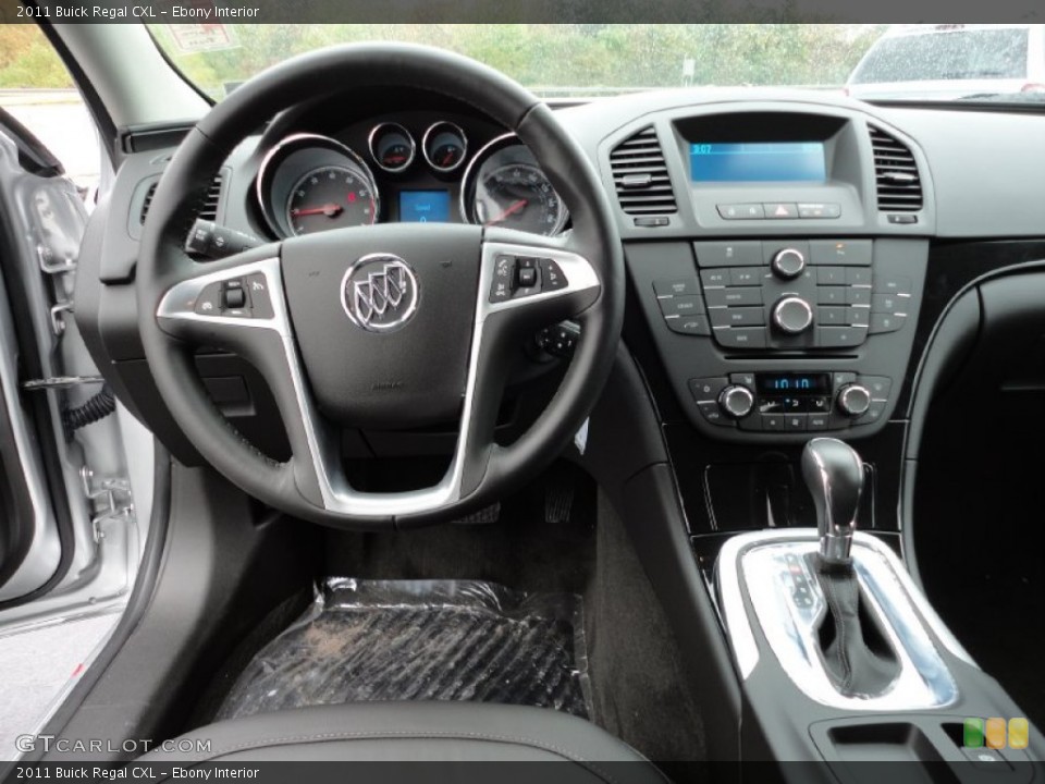 Ebony Interior Dashboard for the 2011 Buick Regal CXL #54870575