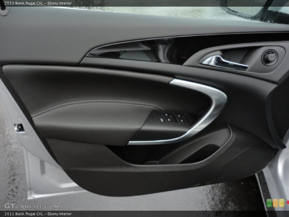 Ebony Interior Door Panel for the 2011 Buick Regal CXL #54870587