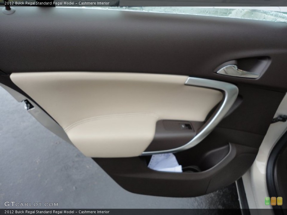 Cashmere Interior Door Panel for the 2012 Buick Regal  #54870778