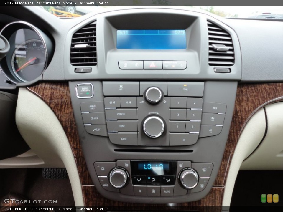 Cashmere Interior Controls for the 2012 Buick Regal  #54871001