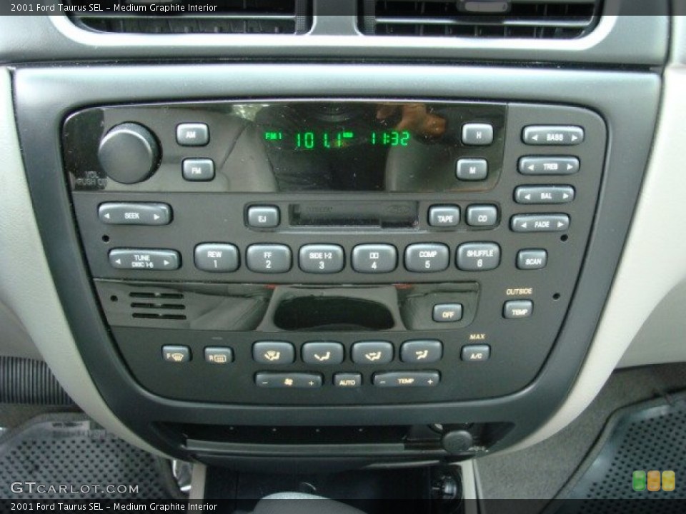 Medium Graphite Interior Audio System for the 2001 Ford Taurus SEL #54872794