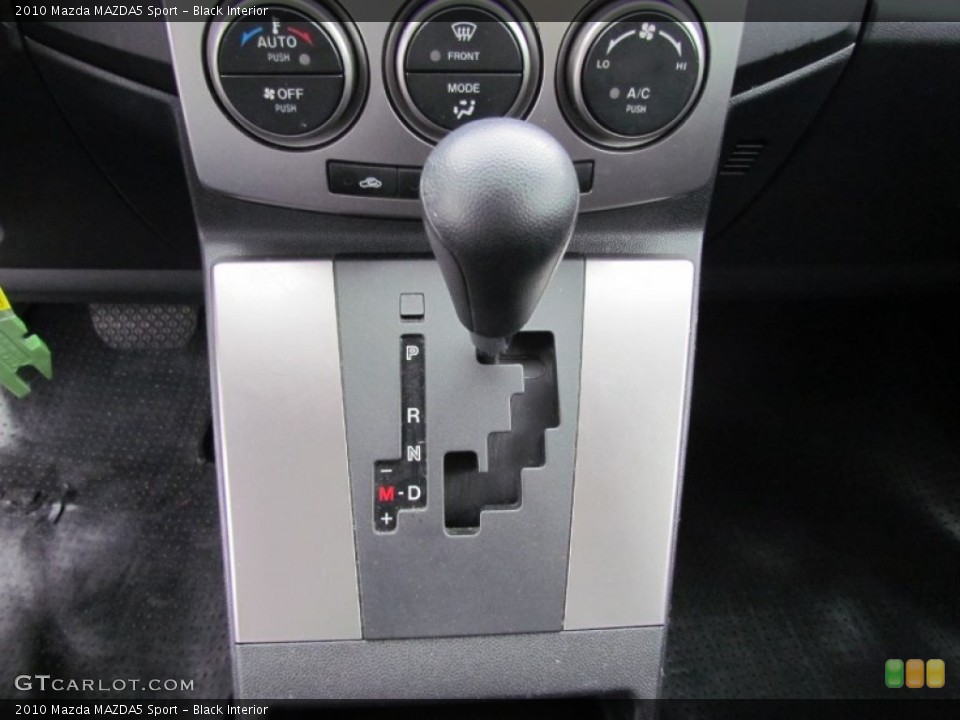 Black Interior Transmission for the 2010 Mazda MAZDA5 Sport #54873112