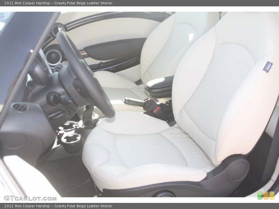 Gravity Polar Beige Leather Interior Photo for the 2012 Mini Cooper Hardtop #54873330