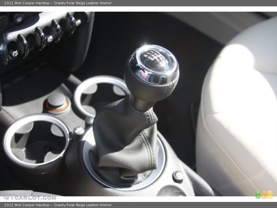 Gravity Polar Beige Leather Interior Transmission for the 2012 Mini Cooper Hardtop #54873415