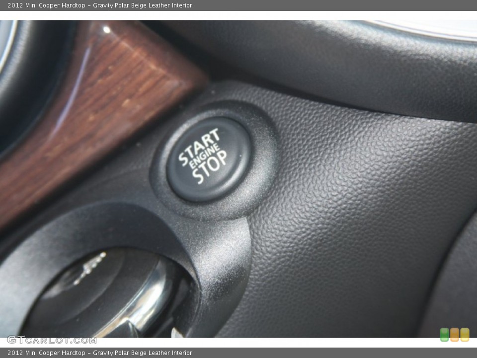 Gravity Polar Beige Leather Interior Controls for the 2012 Mini Cooper Hardtop #54873442