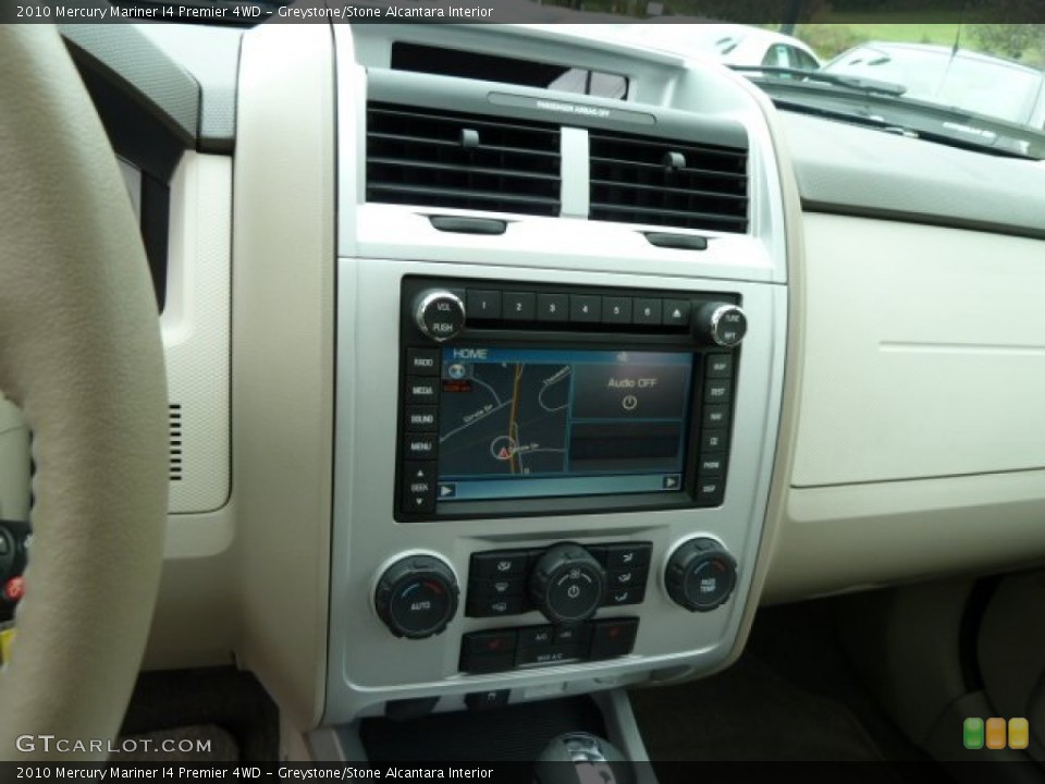 Greystone/Stone Alcantara Interior Navigation for the 2010 Mercury Mariner I4 Premier 4WD #54875305