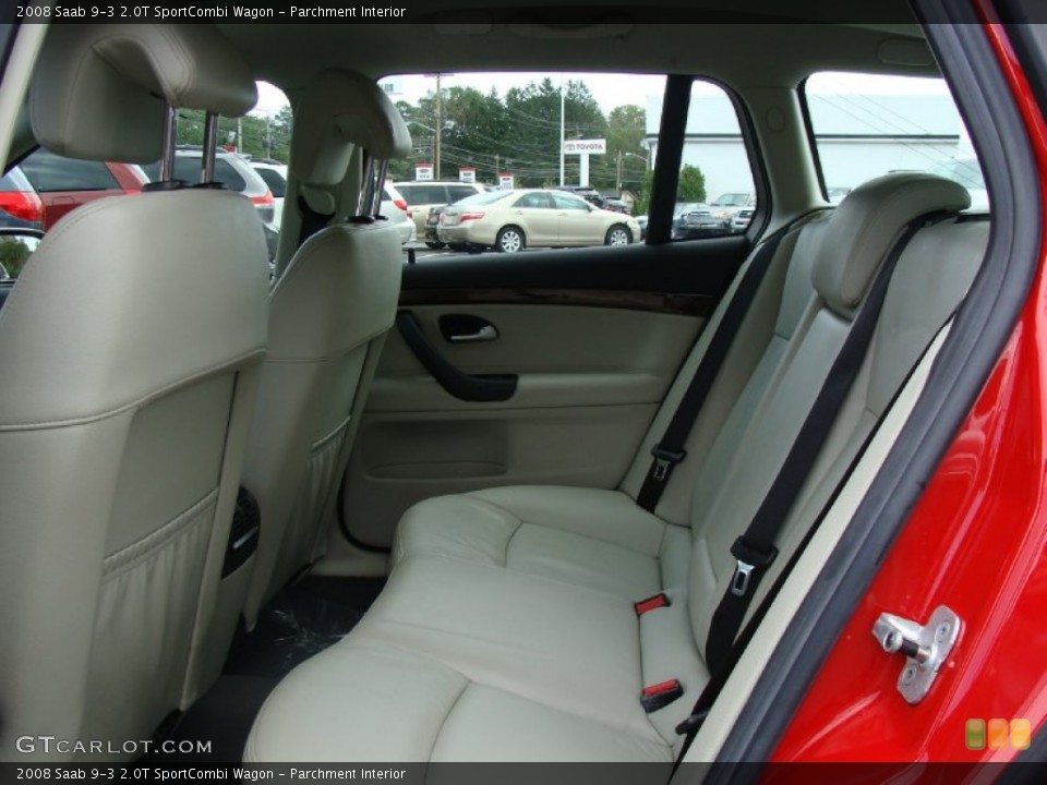 Parchment Interior Photo for the 2008 Saab 9-3 2.0T SportCombi Wagon #54875542