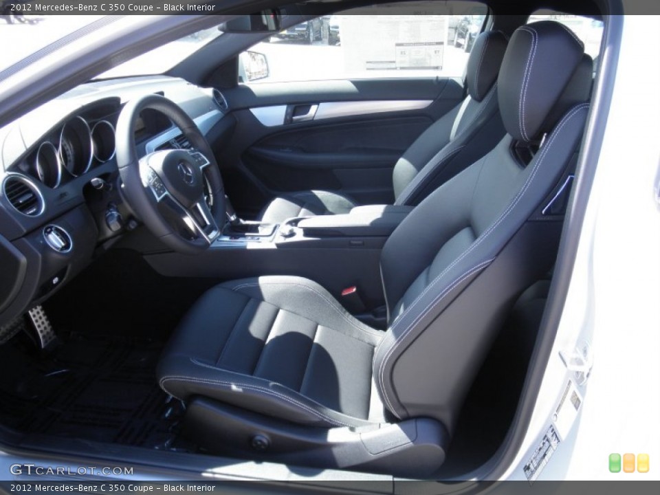 Black Interior Photo for the 2012 Mercedes-Benz C 350 Coupe #54877111