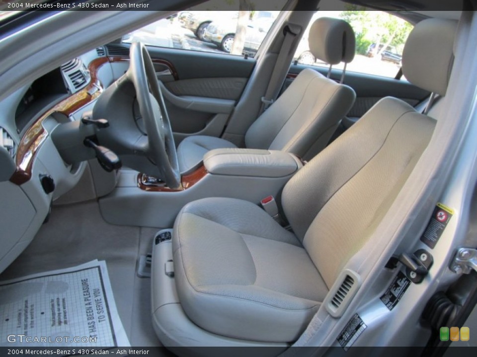 Ash Interior Photo for the 2004 Mercedes-Benz S 430 Sedan #54884368
