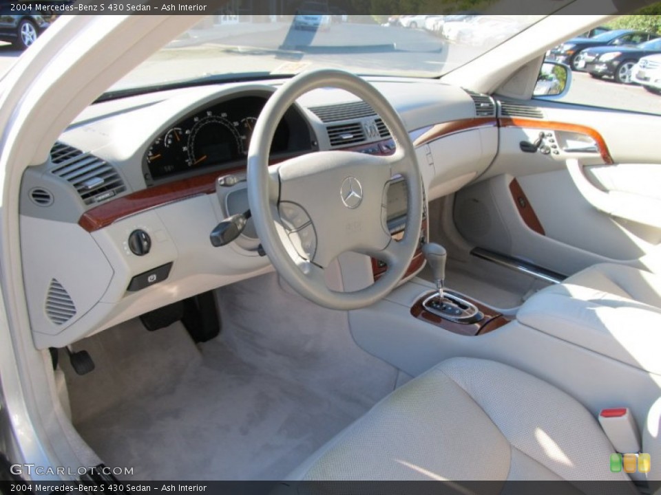 Ash Interior Photo for the 2004 Mercedes-Benz S 430 Sedan #54884374