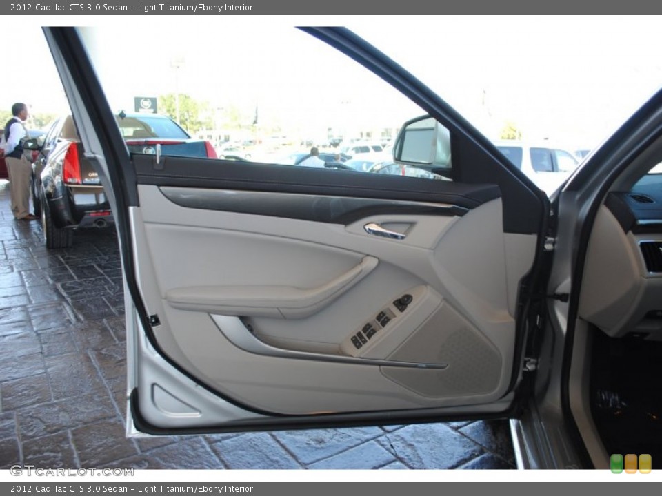 Light Titanium/Ebony Interior Door Panel for the 2012 Cadillac CTS 3.0 Sedan #54884493