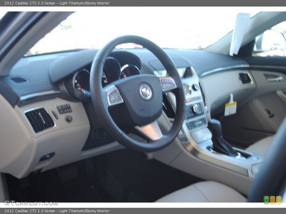 Light Titanium/Ebony Interior Dashboard for the 2012 Cadillac CTS 3.0 Sedan #54884521