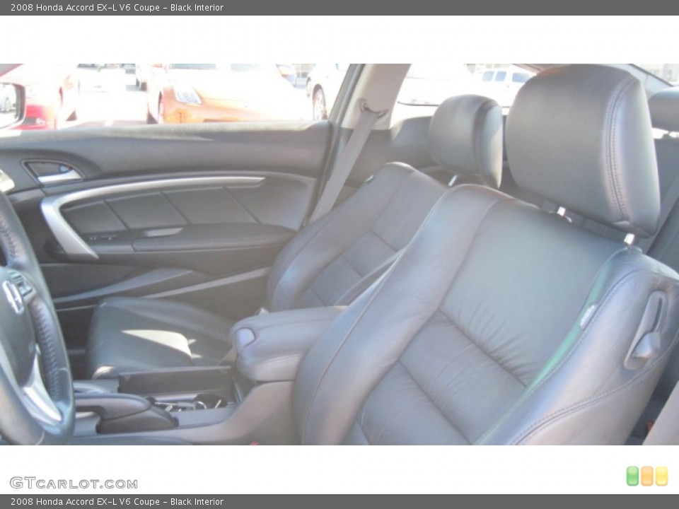 Black Interior Photo for the 2008 Honda Accord EX-L V6 Coupe #54885871