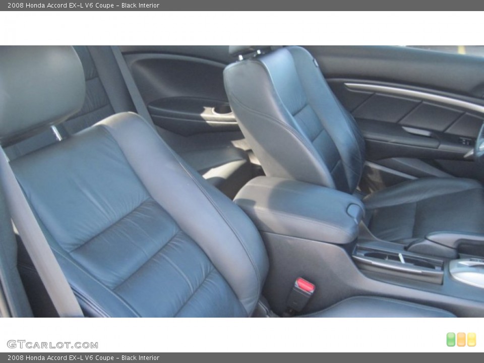 Black Interior Photo for the 2008 Honda Accord EX-L V6 Coupe #54885922