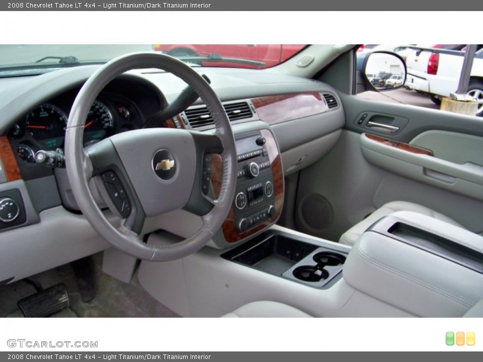 Light Titanium/Dark Titanium Interior Dashboard for the 2008 Chevrolet Tahoe LT 4x4 #54886930
