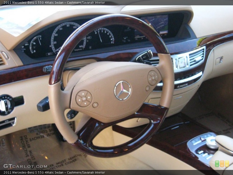 Cashmere/Savanah Interior Dashboard for the 2011 Mercedes-Benz S 550 4Matic Sedan #54887419