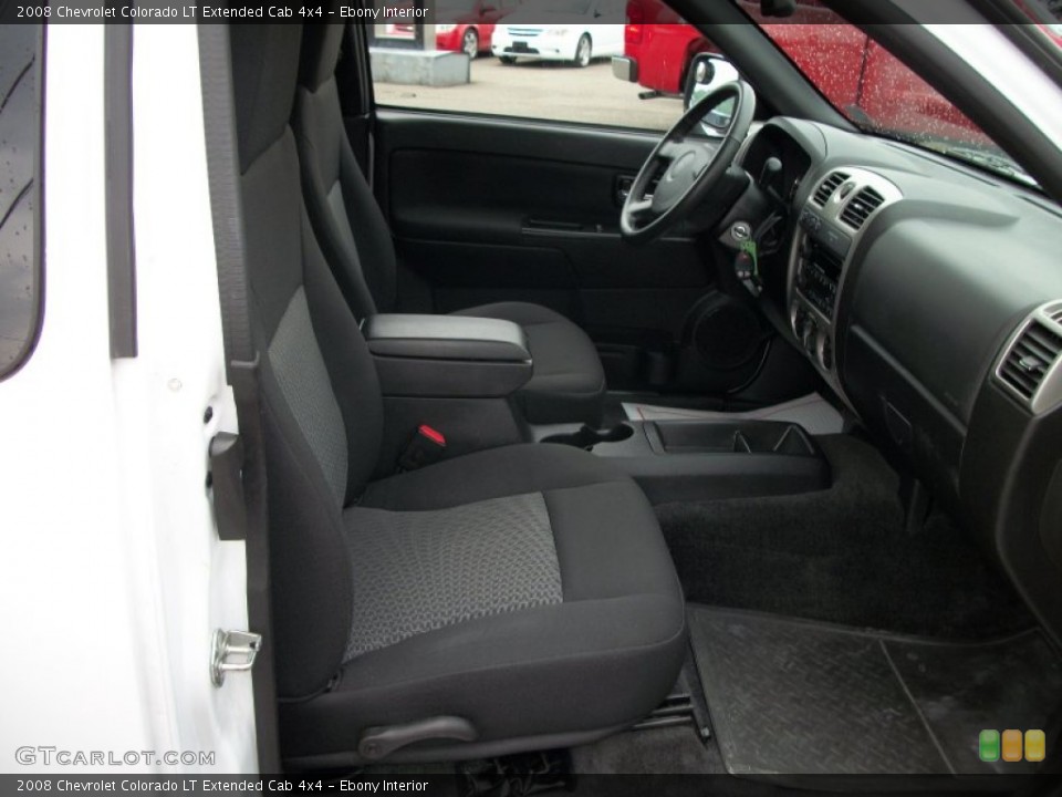 Ebony Interior Photo for the 2008 Chevrolet Colorado LT Extended Cab 4x4 #54888841