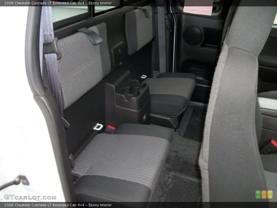 Ebony Interior Photo for the 2008 Chevrolet Colorado LT Extended Cab 4x4 #54888850