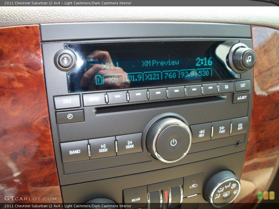 Light Cashmere/Dark Cashmere Interior Audio System for the 2011 Chevrolet Suburban LS 4x4 #54889774