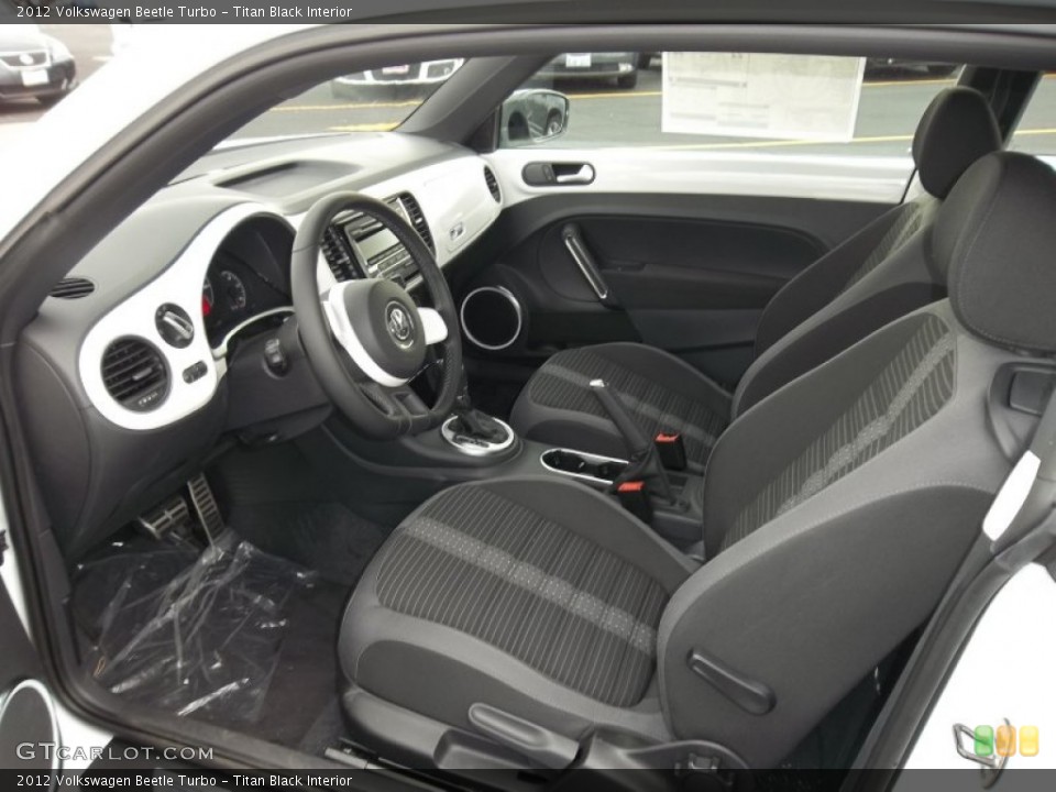 Titan Black Interior Photo for the 2012 Volkswagen Beetle Turbo #54890812
