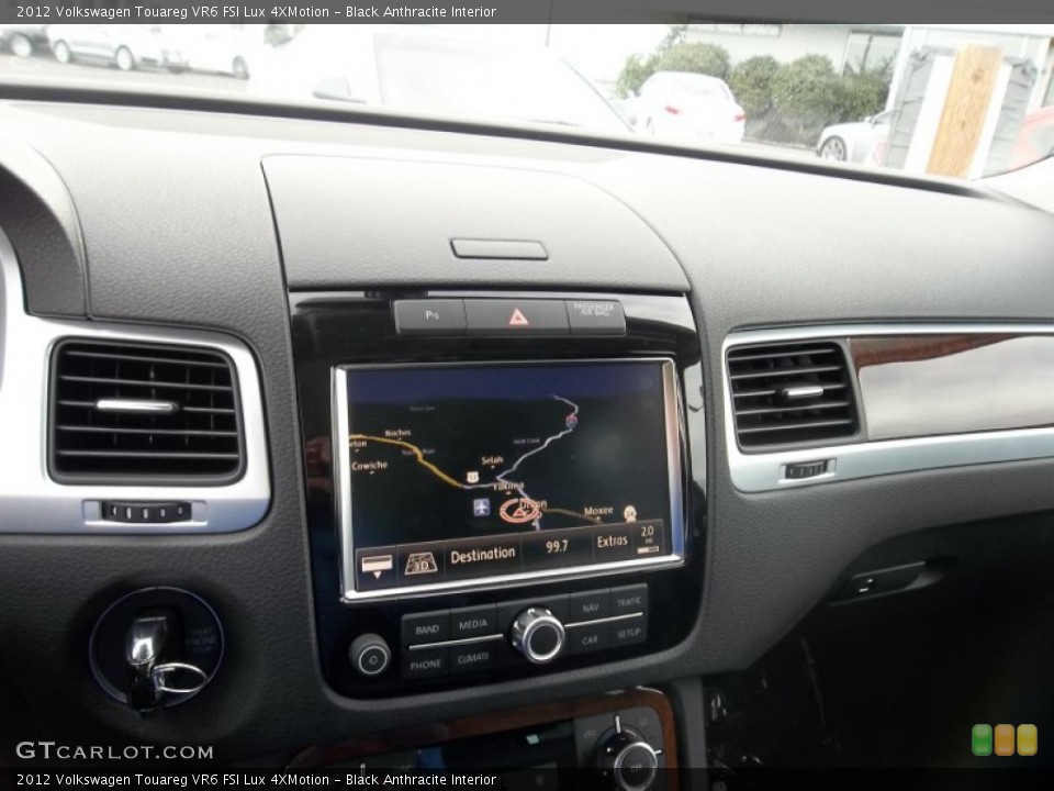 Black Anthracite Interior Navigation for the 2012 Volkswagen Touareg VR6 FSI Lux 4XMotion #54891007