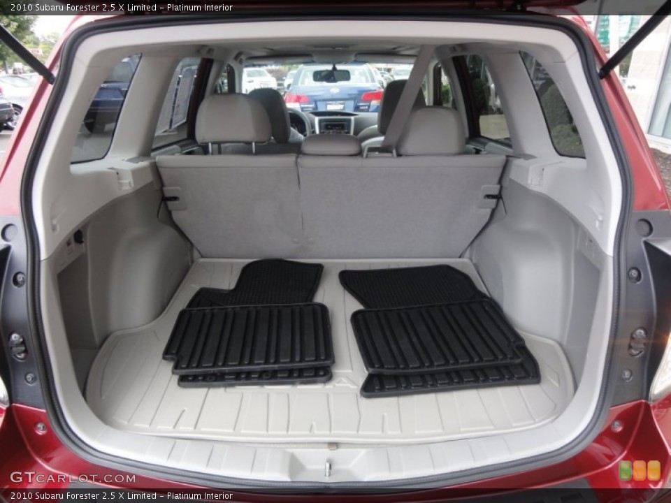 Platinum Interior Trunk for the 2010 Subaru Forester 2.5 X Limited #54891808