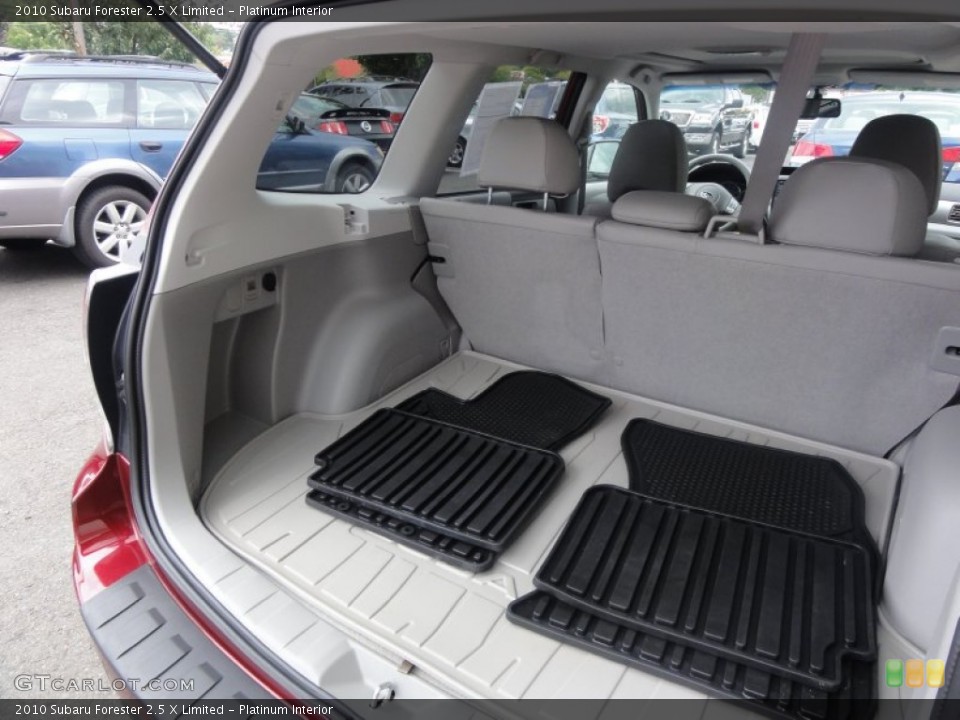 Platinum Interior Trunk for the 2010 Subaru Forester 2.5 X Limited #54891817
