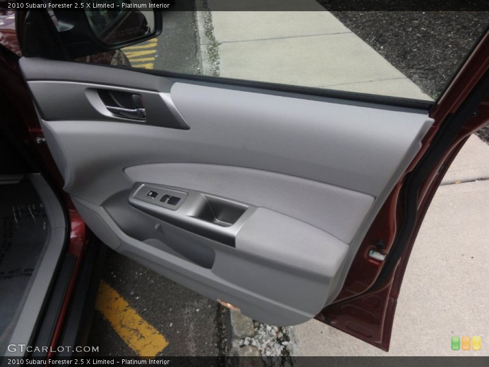 Platinum Interior Door Panel for the 2010 Subaru Forester 2.5 X Limited #54891853