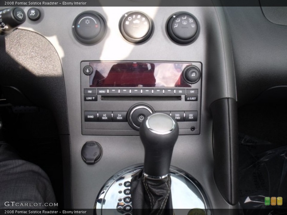 Ebony Interior Transmission for the 2008 Pontiac Solstice Roadster #54892591