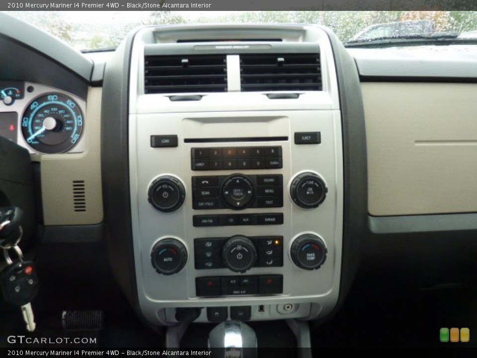 Black/Stone Alcantara Interior Controls for the 2010 Mercury Mariner I4 Premier 4WD #54893199