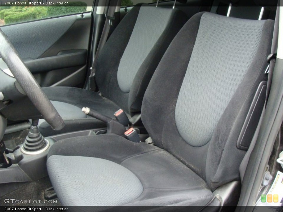 Black Interior Photo for the 2007 Honda Fit Sport #54897527