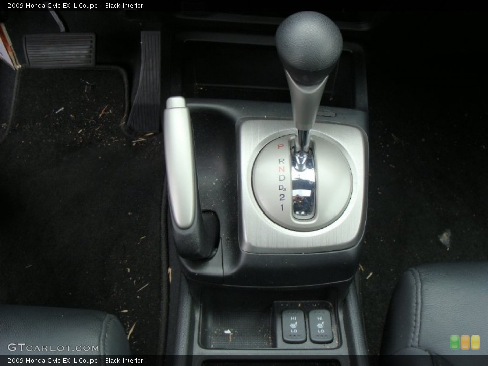 Black Interior Transmission for the 2009 Honda Civic EX-L Coupe #54897704