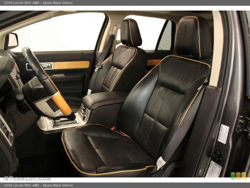 Ebony Black Interior Photo for the 2009 Lincoln MKX AWD #54899831