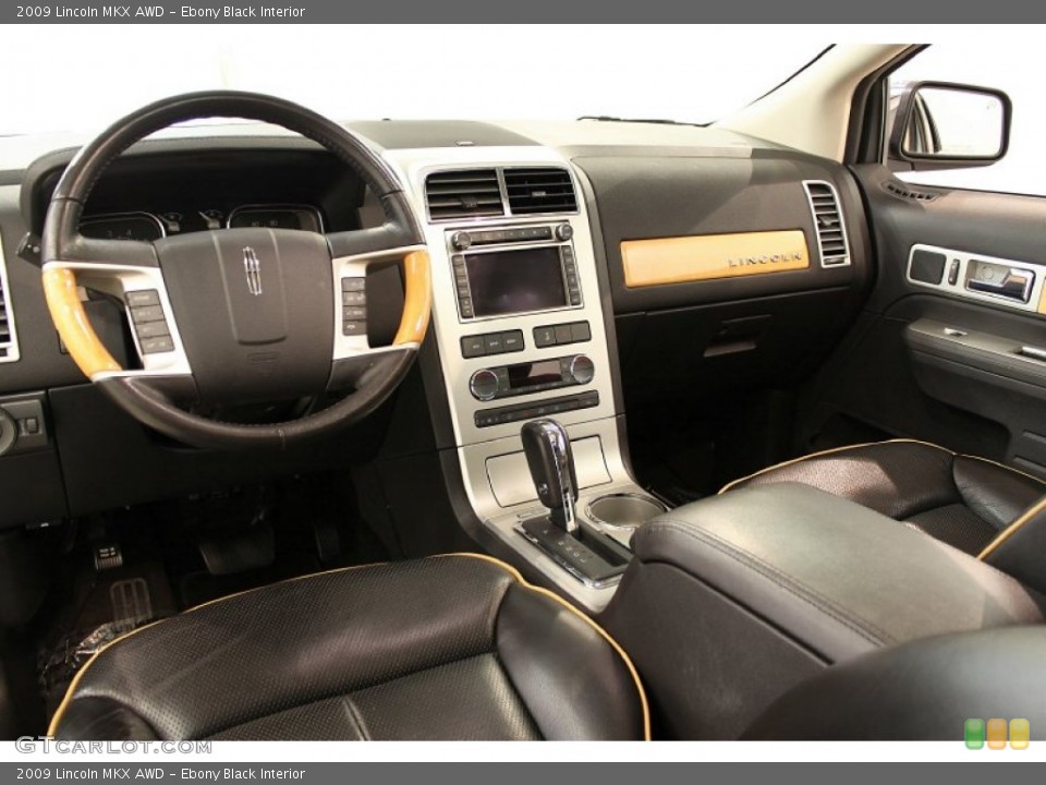 Ebony Black Interior Photo for the 2009 Lincoln MKX AWD #54899840