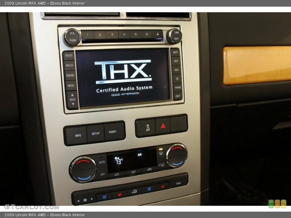Ebony Black Interior Audio System for the 2009 Lincoln MKX AWD #54899867