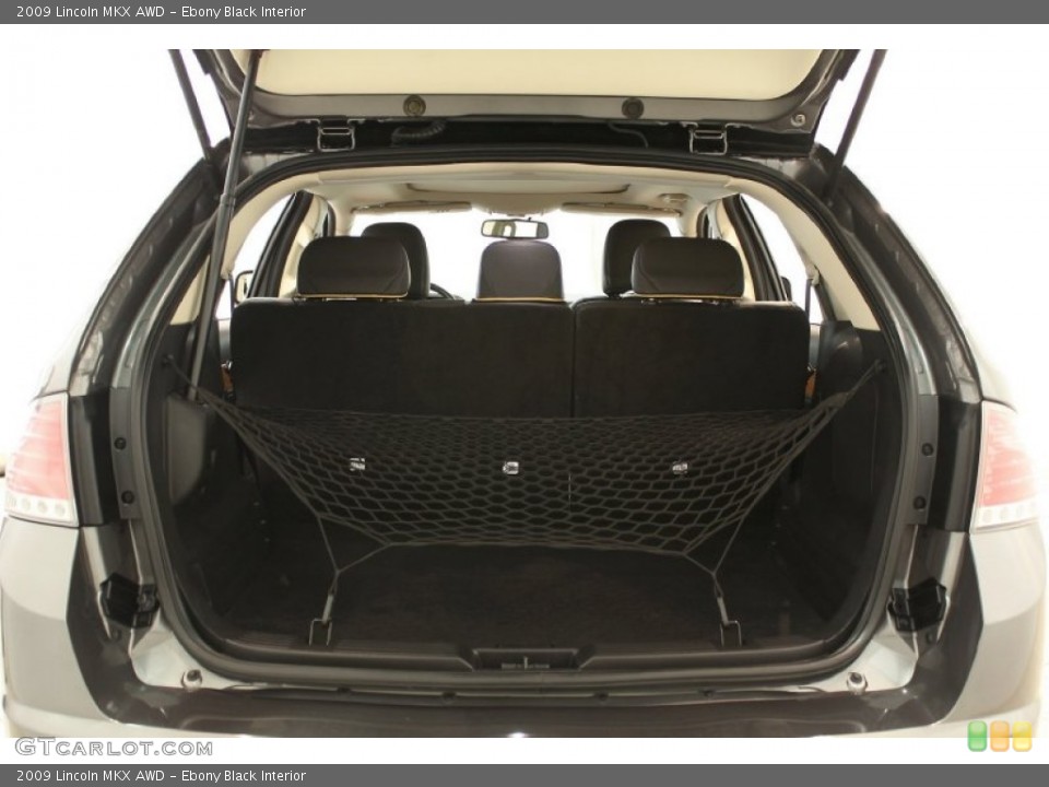 Ebony Black Interior Trunk for the 2009 Lincoln MKX AWD #54900082