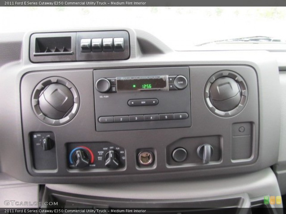 Medium Flint Interior Controls for the 2011 Ford E Series Cutaway E350 Commercial Utility Truck #54901664