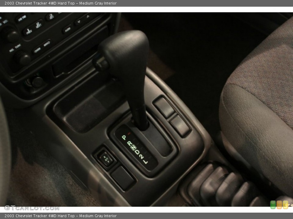 Medium Gray Interior Transmission for the 2003 Chevrolet Tracker 4WD Hard Top #54901715